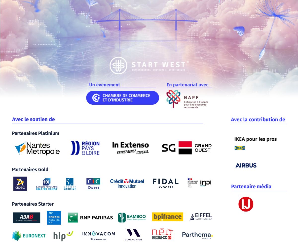 Logos partenaires Start West
