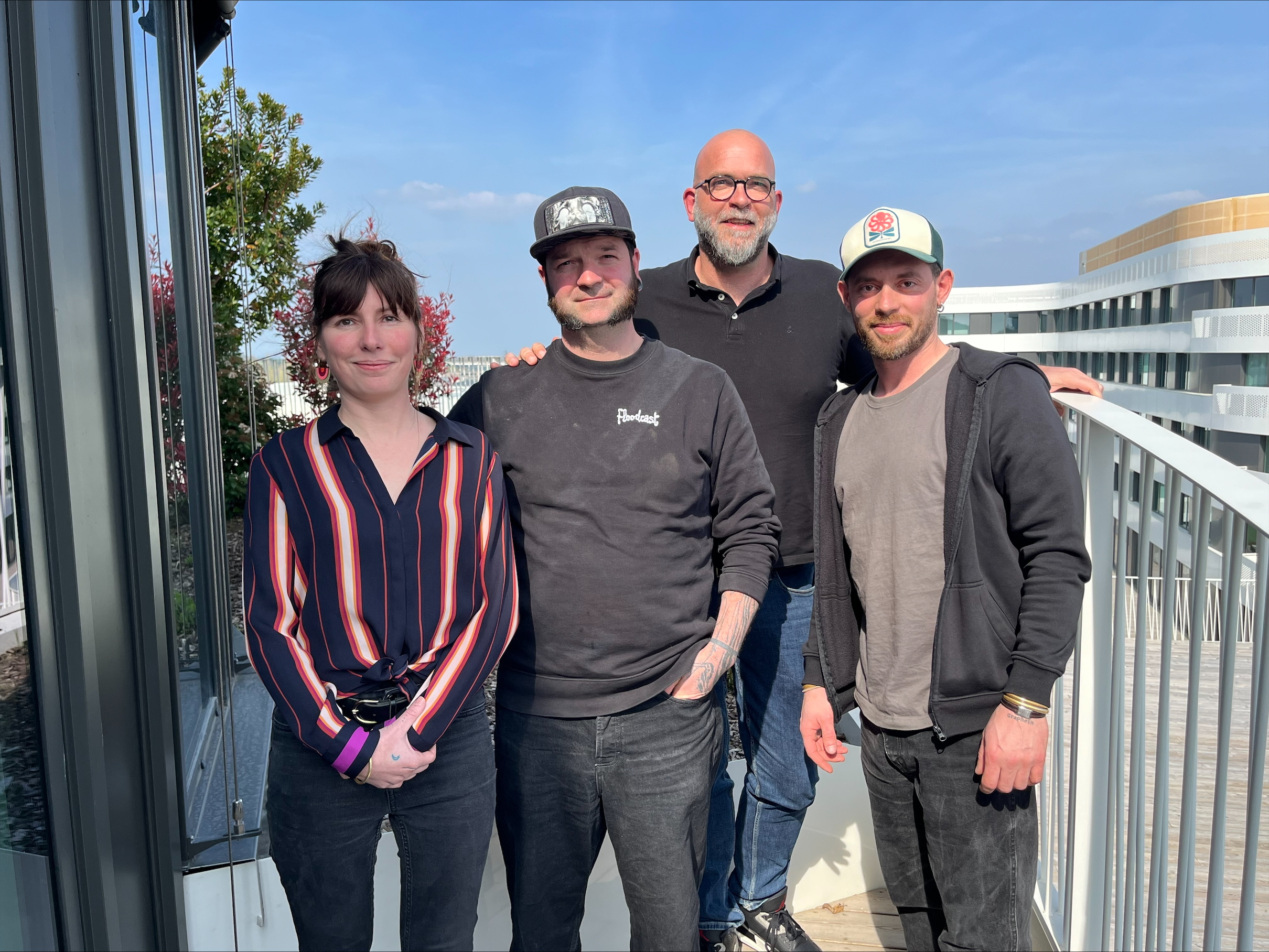 photo des lauréats Artpothicaire