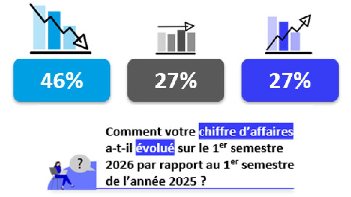 Conjoncture graphique chiffres affaires