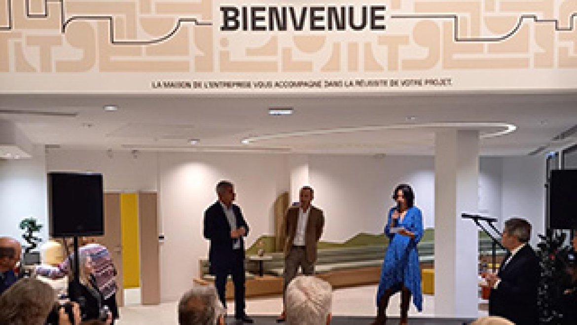 Inauguration Maison de l'Entreprise à Saint-Nazaire