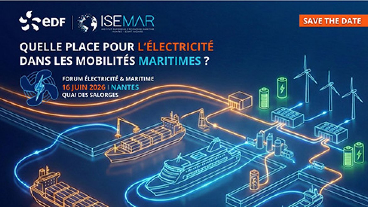 Forum Electricité & Maritime : quelle place pour l’électricité dans les mobilités maritimes ?