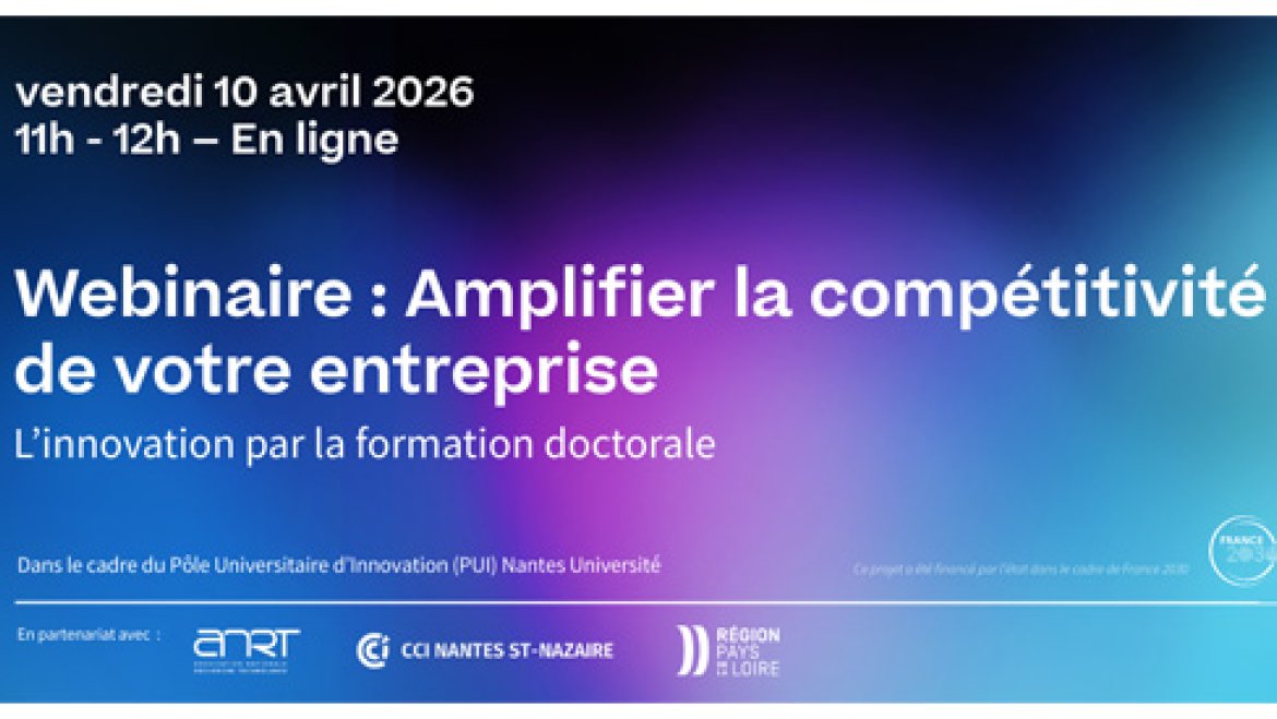 Webinaire : amplifier la compétitivité de votre entreprise par la formation doctorale
