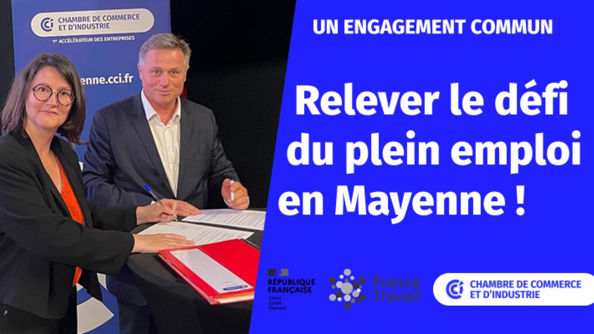 Protocole de coopération CCI Mayenne et France Travail