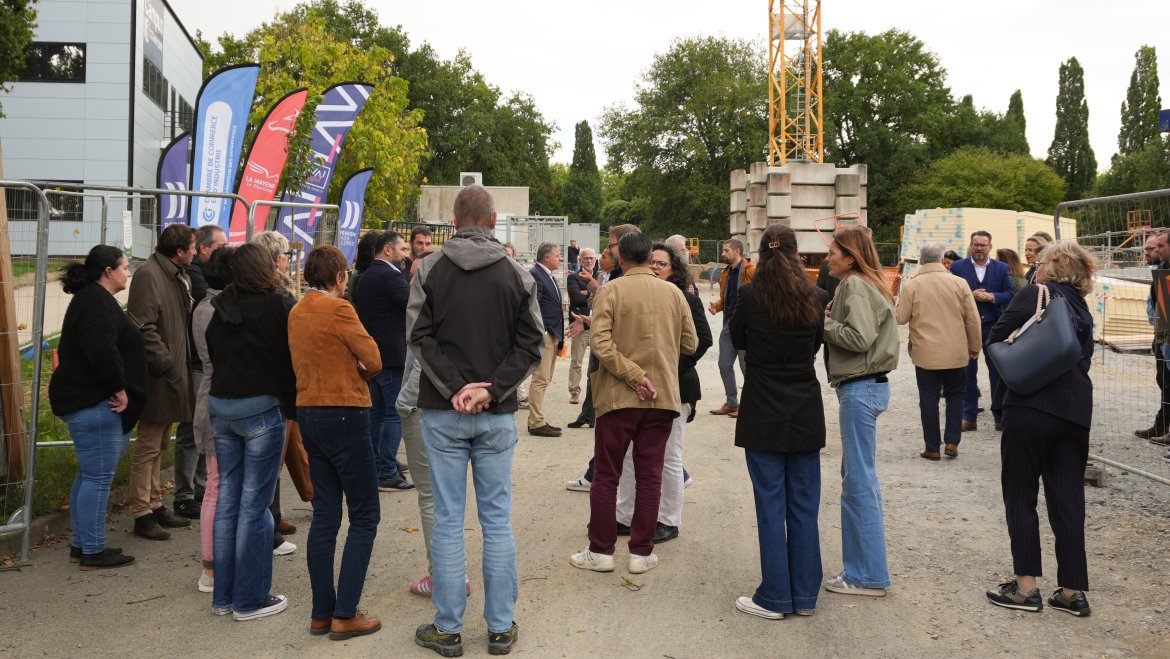pose première pierre futur campus 1