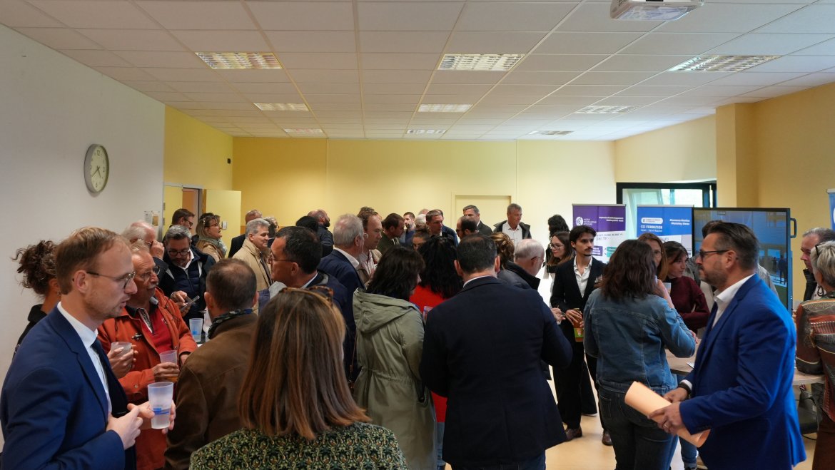 pose première pierre futur campus 3