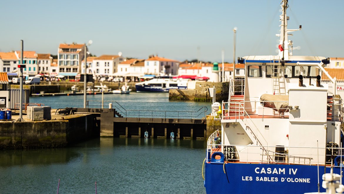 Port de commerce de l'Ile d'Yeu