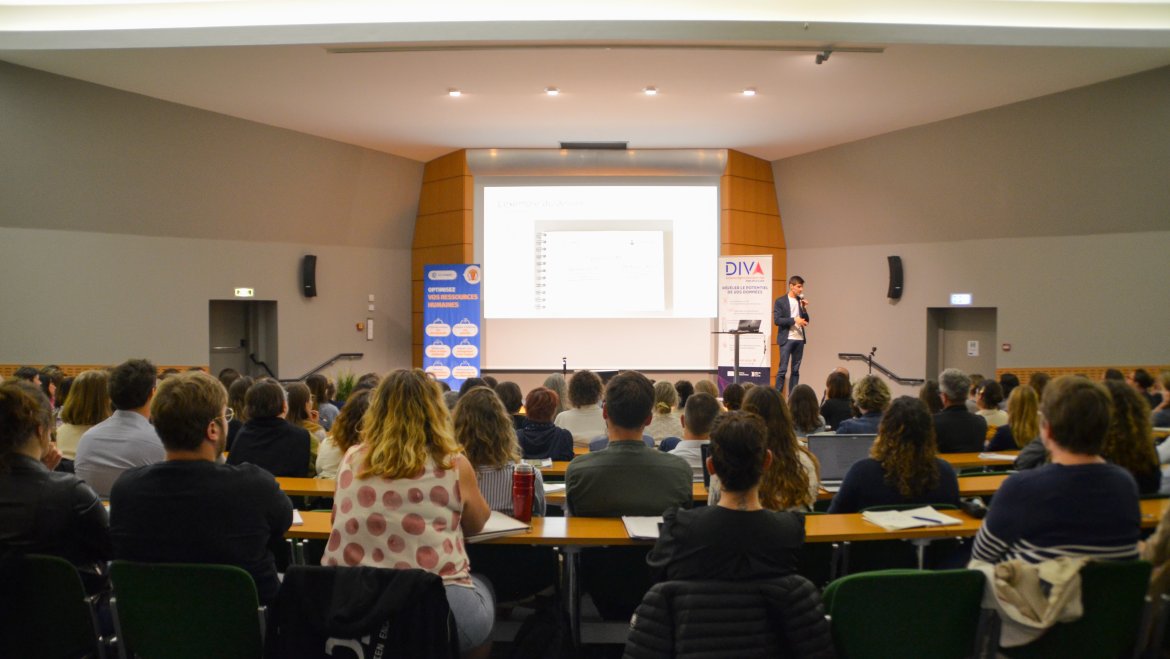 Mise en situation de l'auditorium lors d'événements