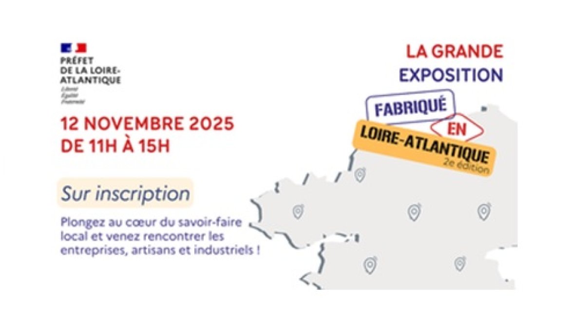 Visuel la grande exposition du fabriqué