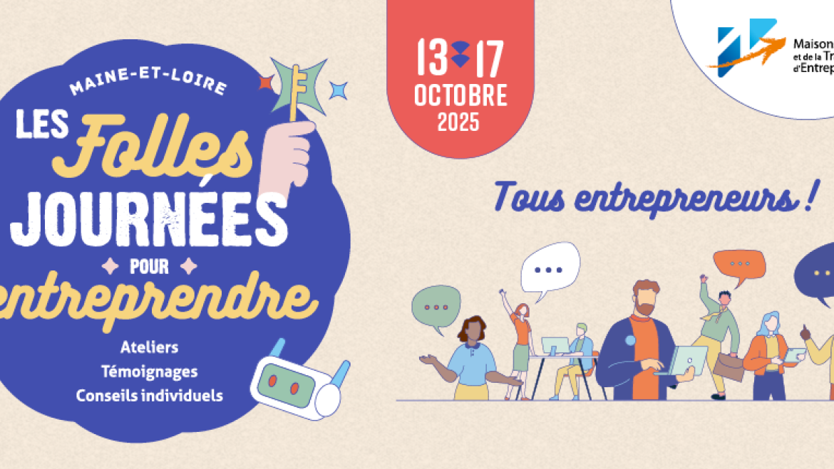 Visuel les folles journées pour entreprendre