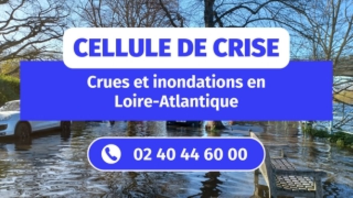 Inondation en Loire-Atlantique en 2026 Cellule crise entreprises
