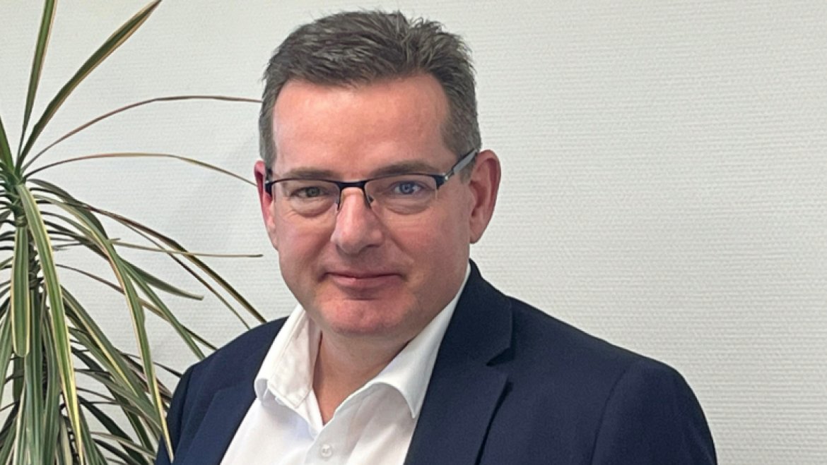 Hervé Bryja, élu de la CCI et dirigeant de Numériplan à Mamers.