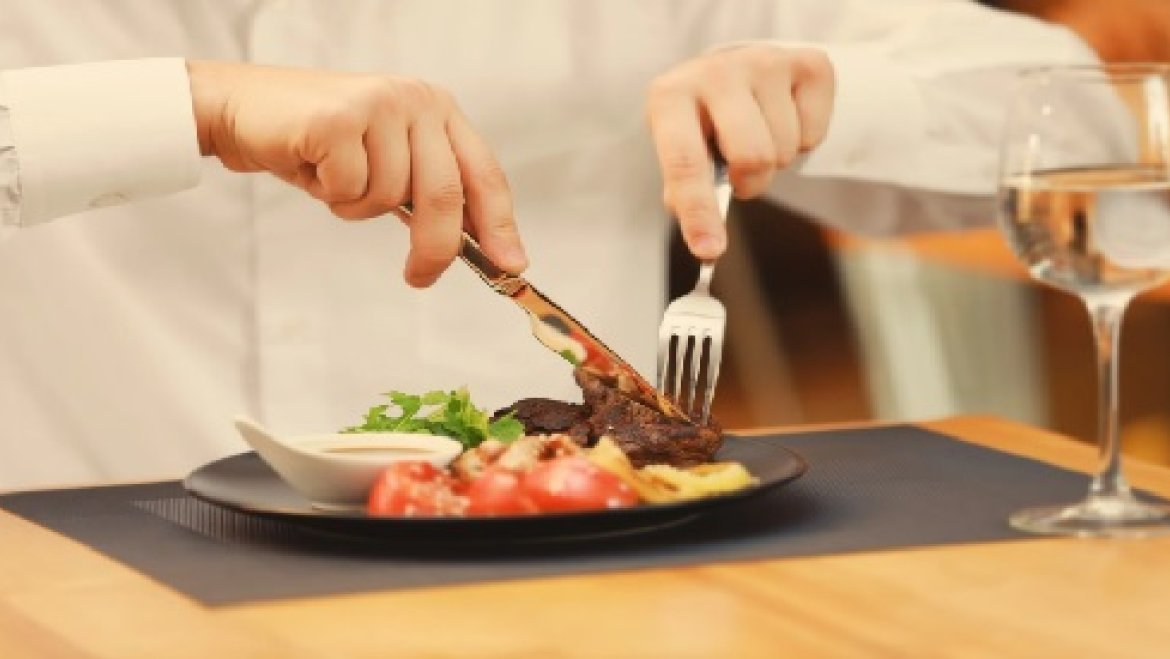 Visuel de plat d'un restaurant