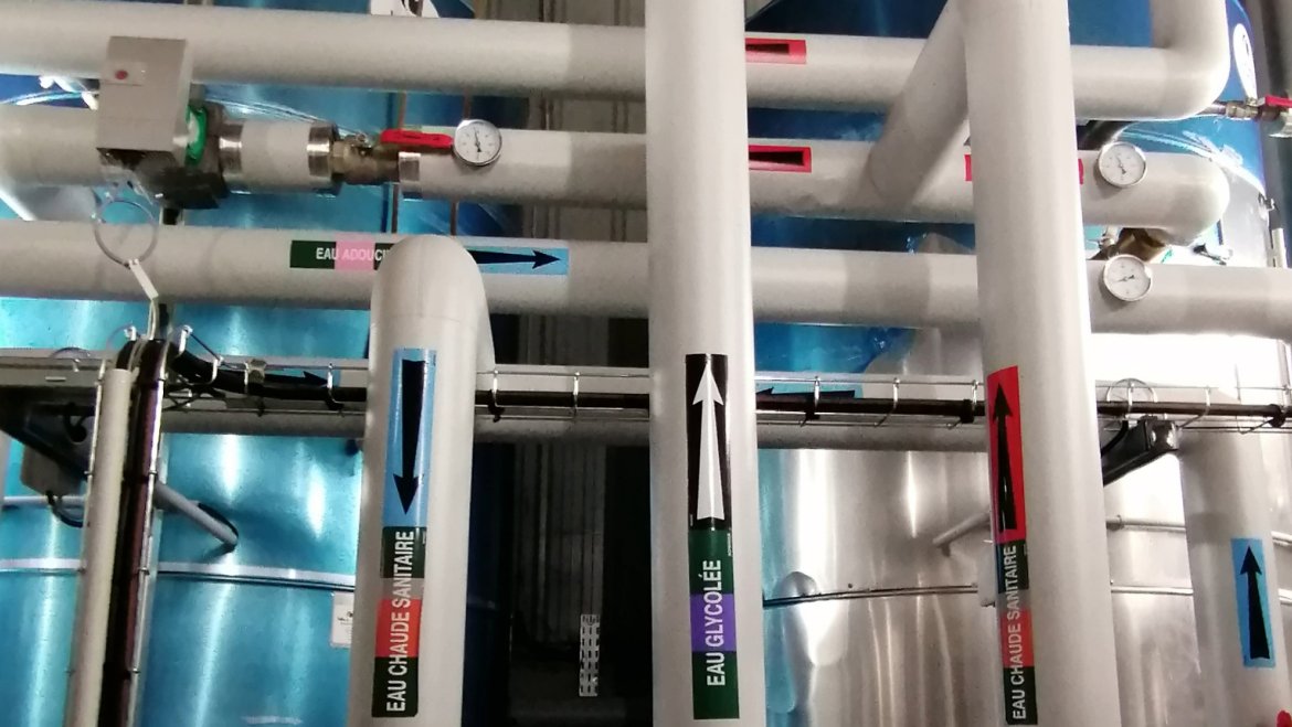 photo pour illustrer la décarbonation industrielle, eau