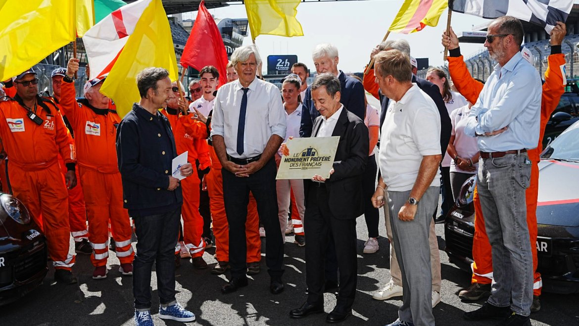 Circuit des 24 Heures du Mans élu monument préféré des Français 2024