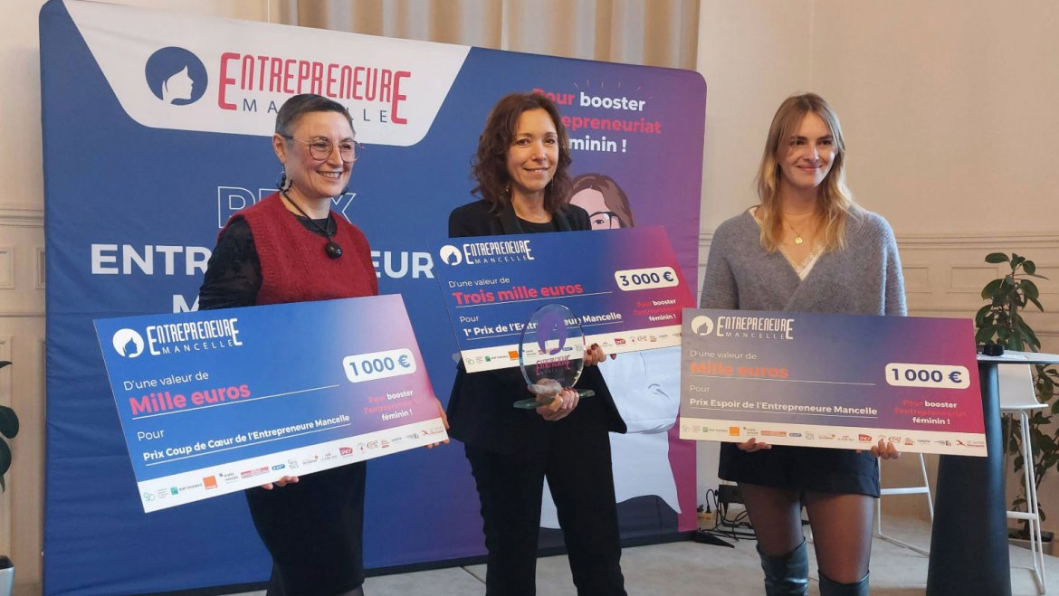 Remise Prix de l'Entrepreneure mancelle 2024