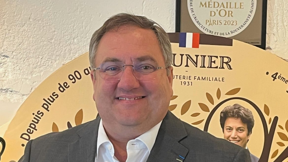 Léonard Prunier, dirigeant de la charcuterie sarthoise éponyme.