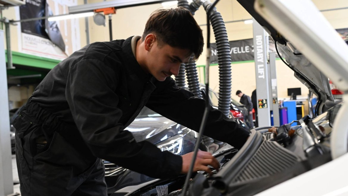 CFA CCI Le Mans Sarthe, atelier mécanique