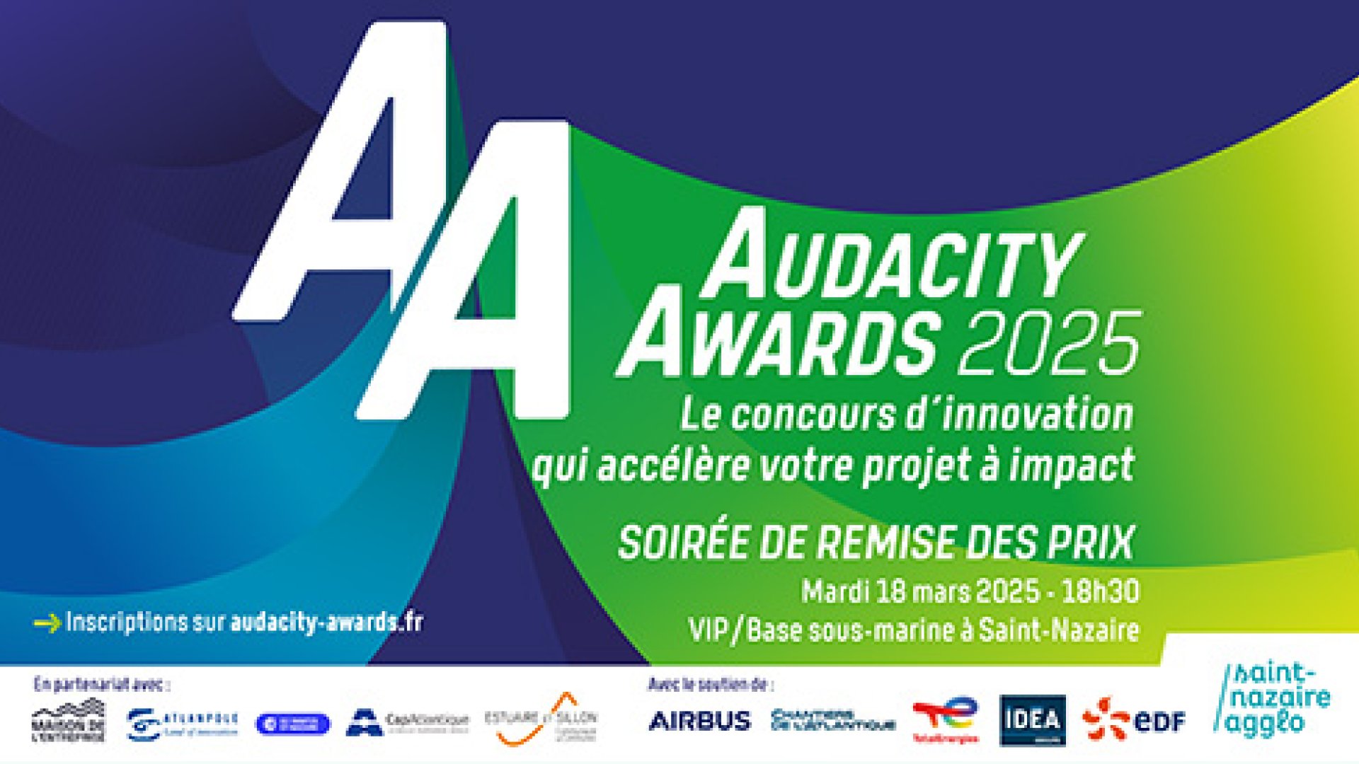 Soirée Audacity Awards | CCI Nantes St-Nazaire