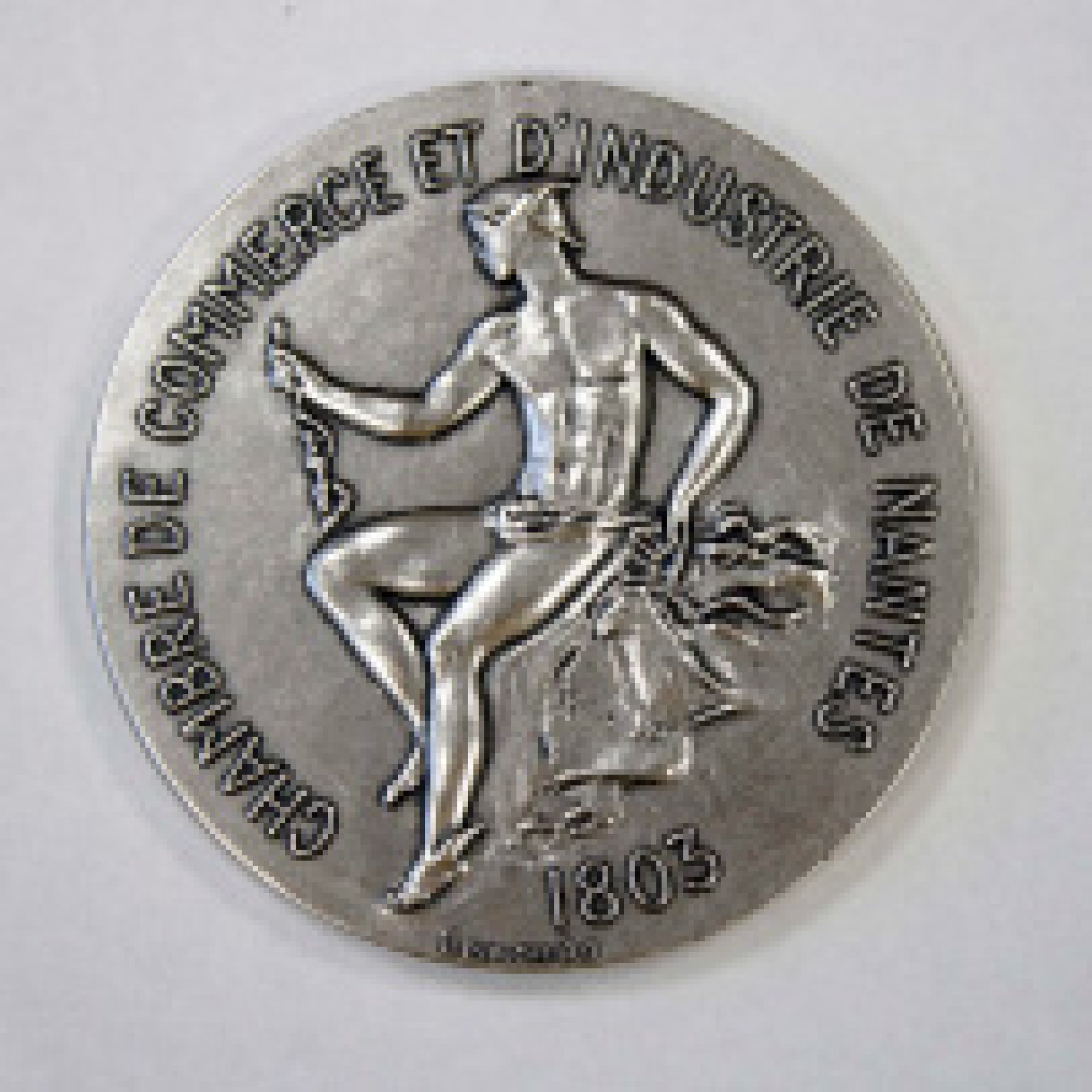 Médaille Chambre de Commerce et d'Industrie de Nantes 1803