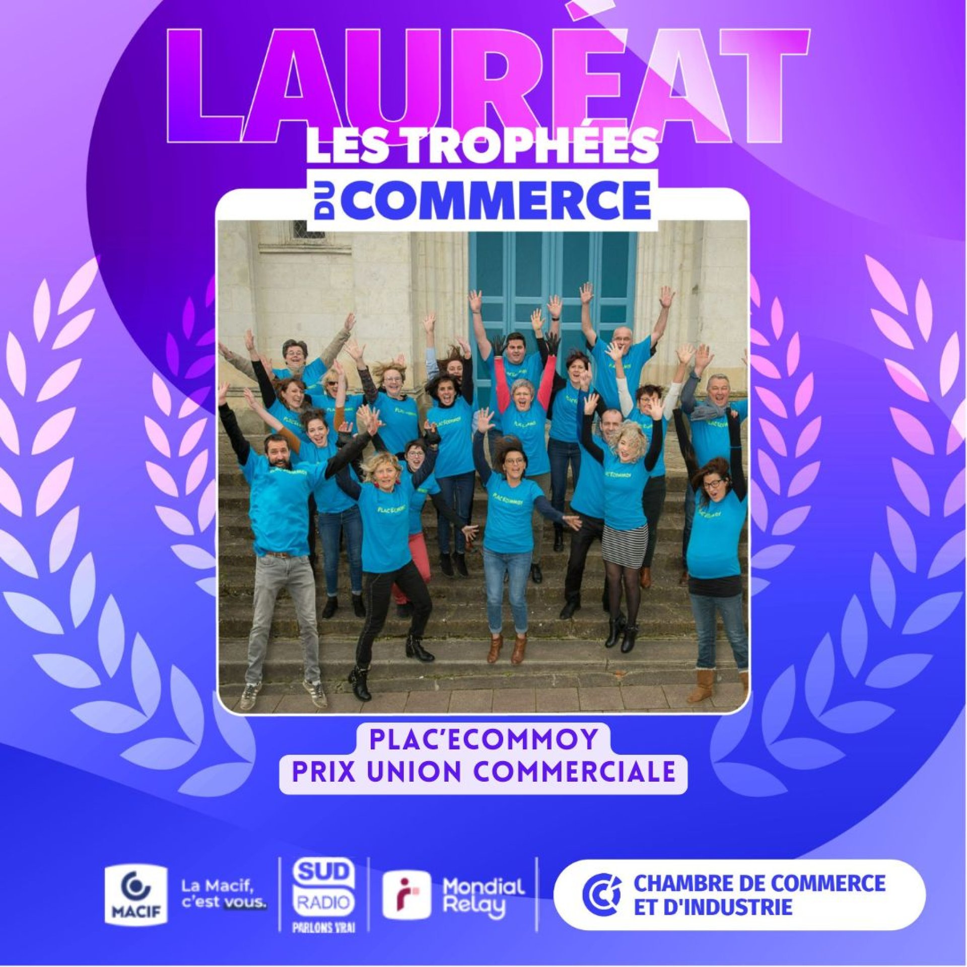 Trophées du commerce, lauréat : Plac'Écommoy