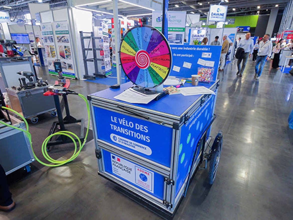 Vélo des transitions au Salon Industrie Grand Ouest 2026