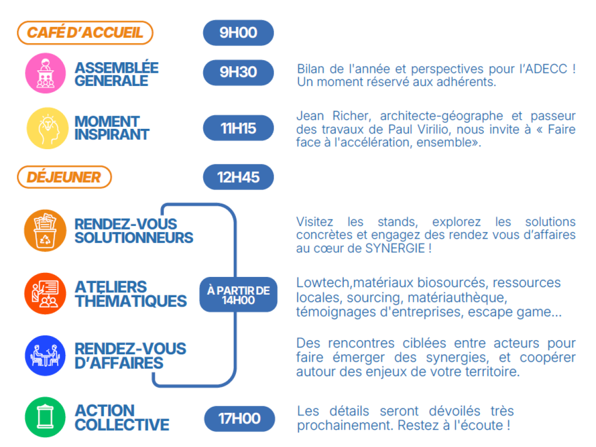 Programme de la journée