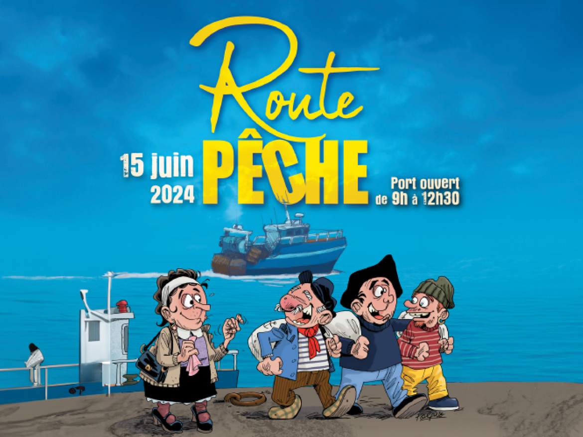 Route Pêche affiche