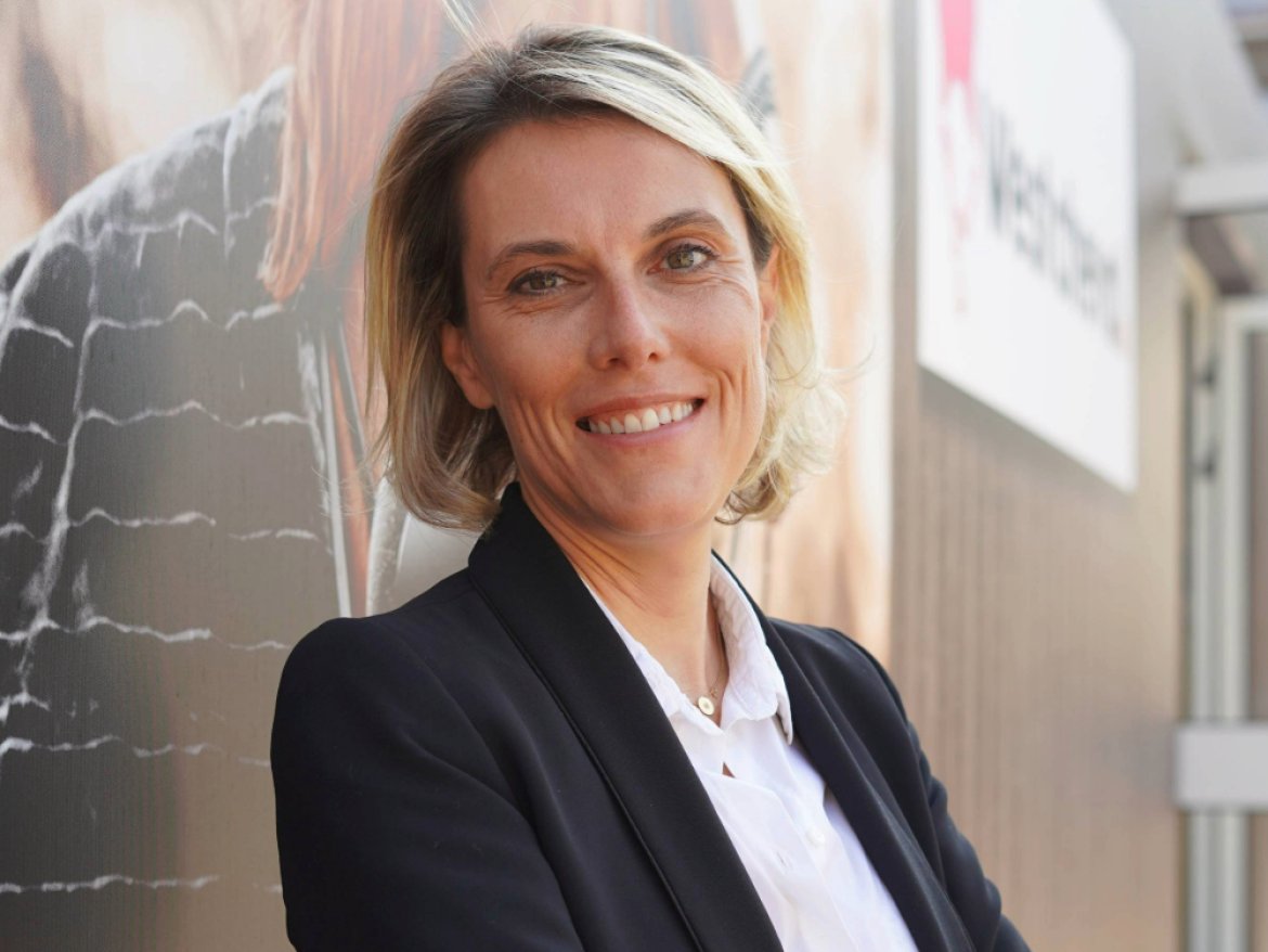 Coraly Hulin, dirigeante de West Cheval à Yvré-l'Évêque