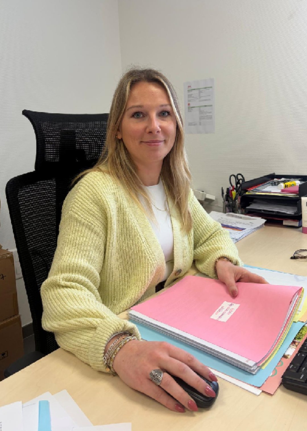Anaëlle Fouchard, gestionnaire RH chez Âge d'Or Services