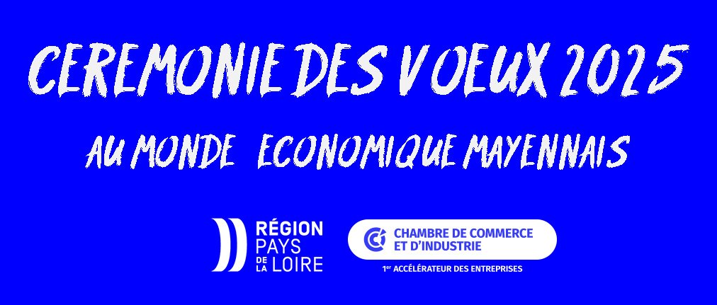 Cérémonie des voeux 2025 CCI Mayenne