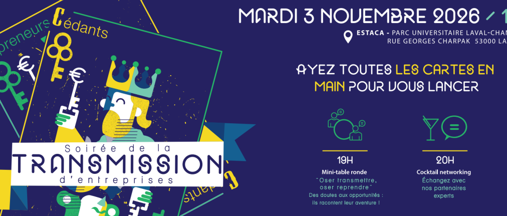 Soirée de la transmission d'entreprises