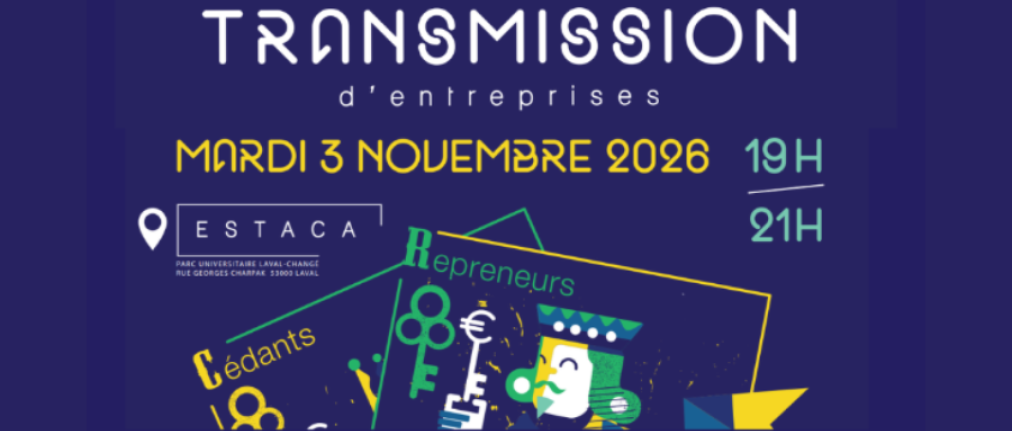 Soirée de la transmission d'entreprises