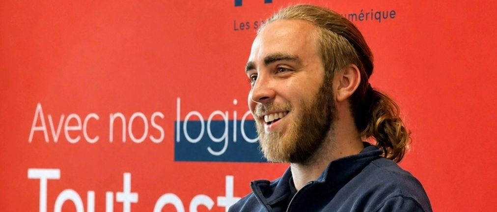 Romain Laval, développeur chez Applidev' au Mans.