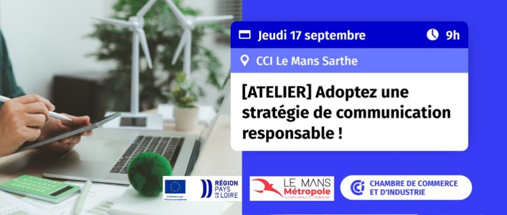 Atelier Adoptez une stratégie de communication responsable