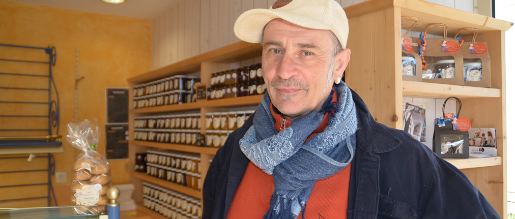 Alain Mousnier, dirigeant de la Pâtisserie Mousnier sur l'Ile d'Yeu, lauréat des Trophées du Commerce