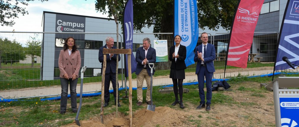 pose première pierre futur campus