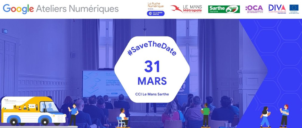 Visuel Journée Google ateliers numériques 