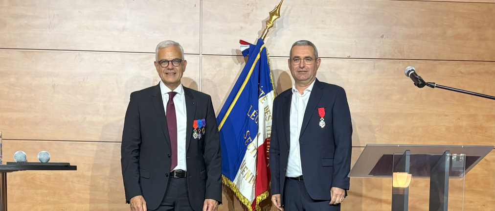Remise de la Légion d'Honneur à Arnaud Ringeard