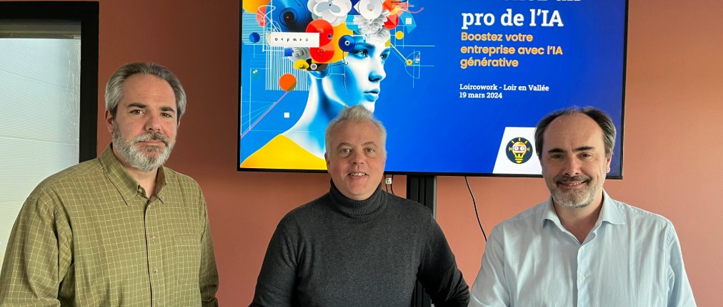 Photo : Alexandre Clappier, Sylvain Bidier et Antoine Clappier, cofondateurs de Teriagen.