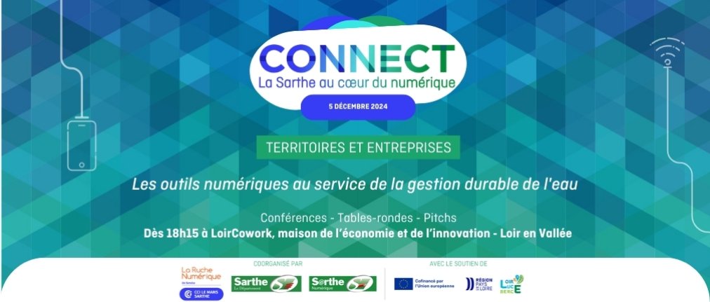 Connect à Loircowork , maison de l'économie et de l'innovation, Loir-en-Vallée.