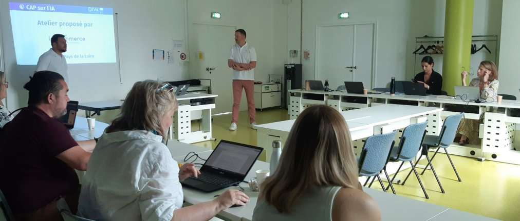 Atelier intelligence artificielle à la CCI