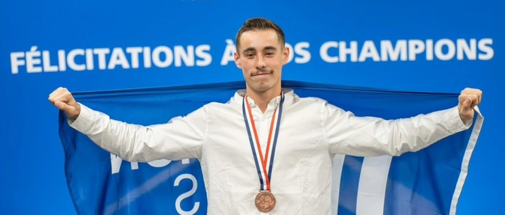 Paolo Godin, apprenti du CFA CCI Le Mans Sarthe, médaillé de bronze aux finales nationales Worldskills 2025.