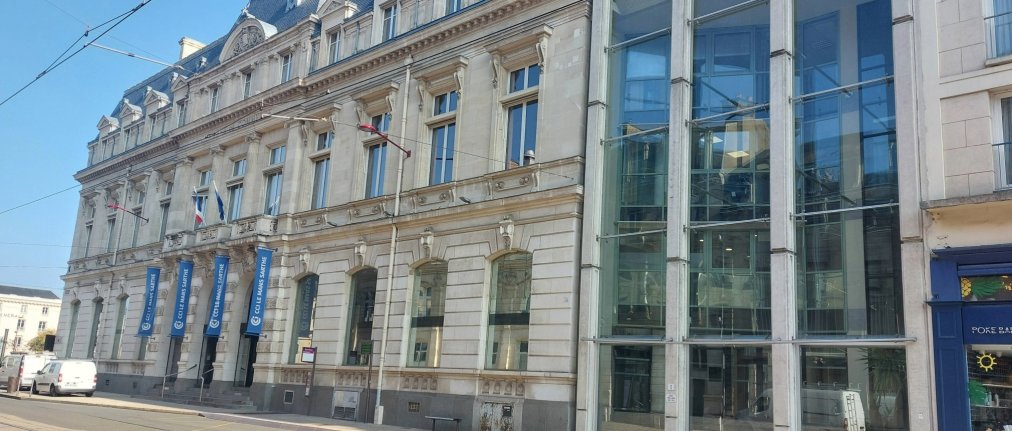 Bâtiment CCI Le Mans Sarthe boulevard Levasseur au Mans