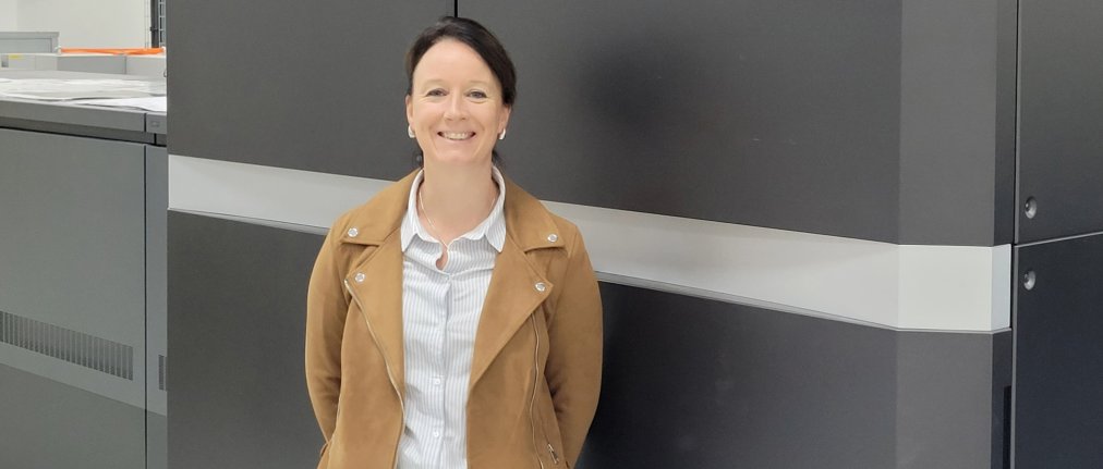 Gaëlle Maillard, responsable des ressources humaines dans l'entreprise Lavigne.