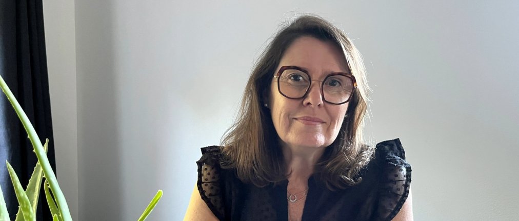 Catherine Amsterdam, fondatrice d'une agence de relations presse à La Flèche.