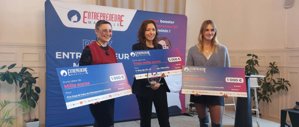Remise Prix de l'Entrepreneure mancelle 2024
