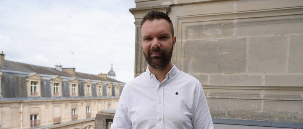 Dylan Cottereau, professionnel de l'immobilier au Mans.