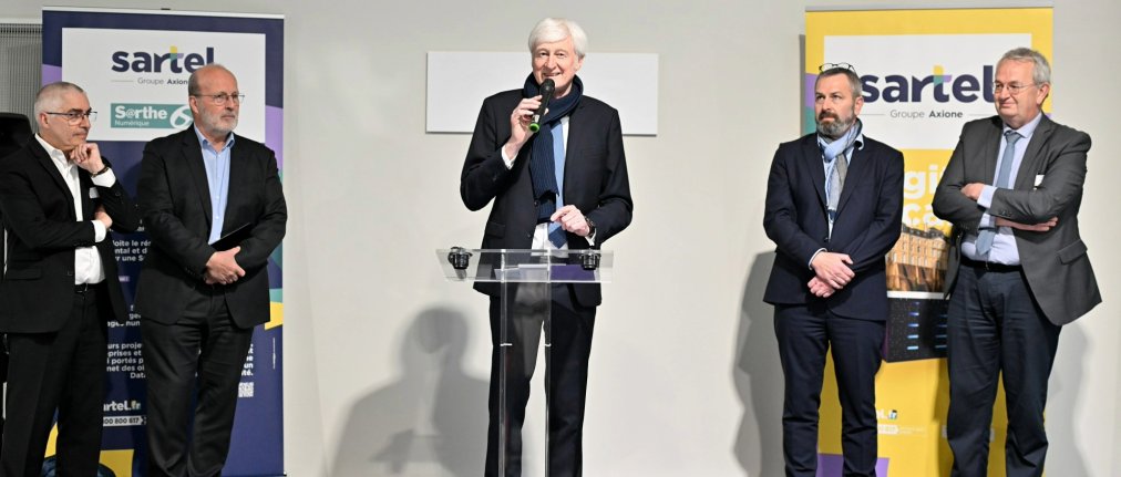 Dominique Le Mèner, président du Conseil départemental de la Sarthe